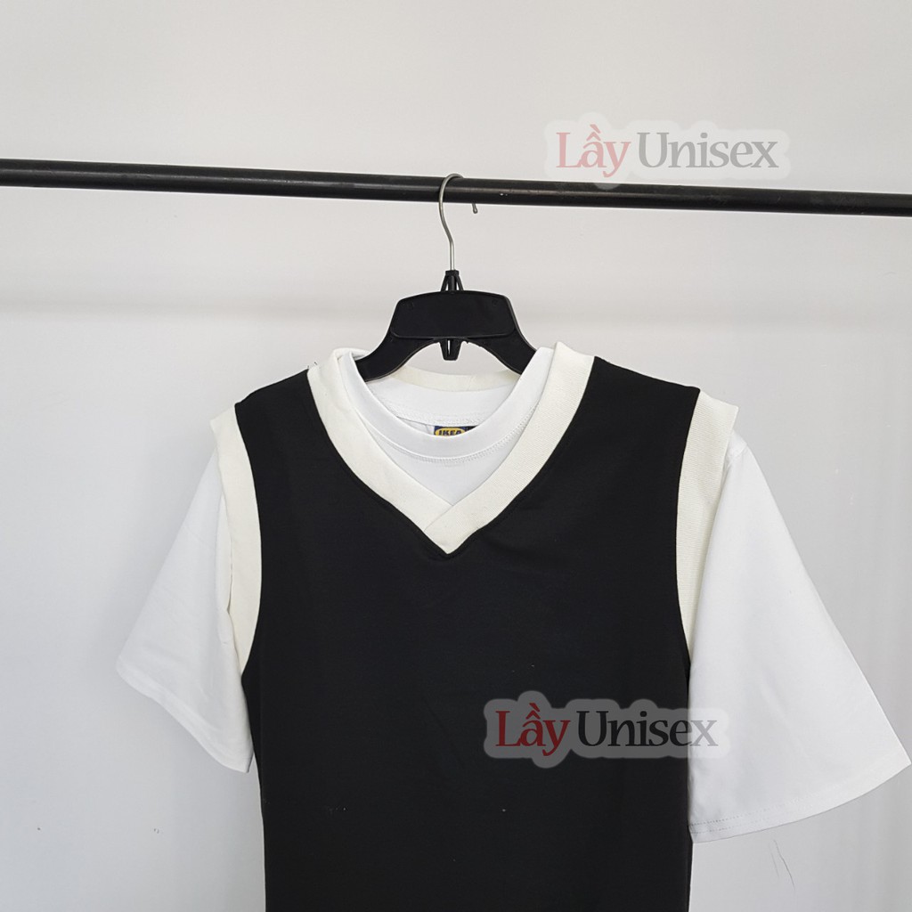 Áo gile nam nữ form rộng unisex (Có bigsize 2XL)