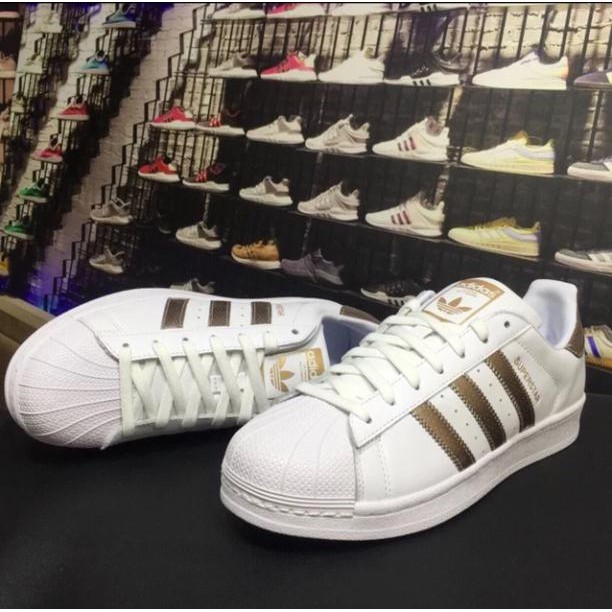 tet Hot Rẻ Nhất Rồi - FRESHIP [Sẵn] ADIDAS SUPERSTAR GOLD giày thể thao cao cấp dành cho nam và nữ M55 ¹ $