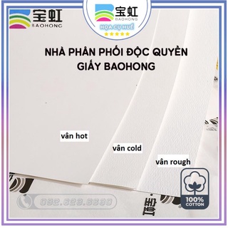 Giấy baohong 300gsm 100% cotton A3 lỡ set 5 tờ