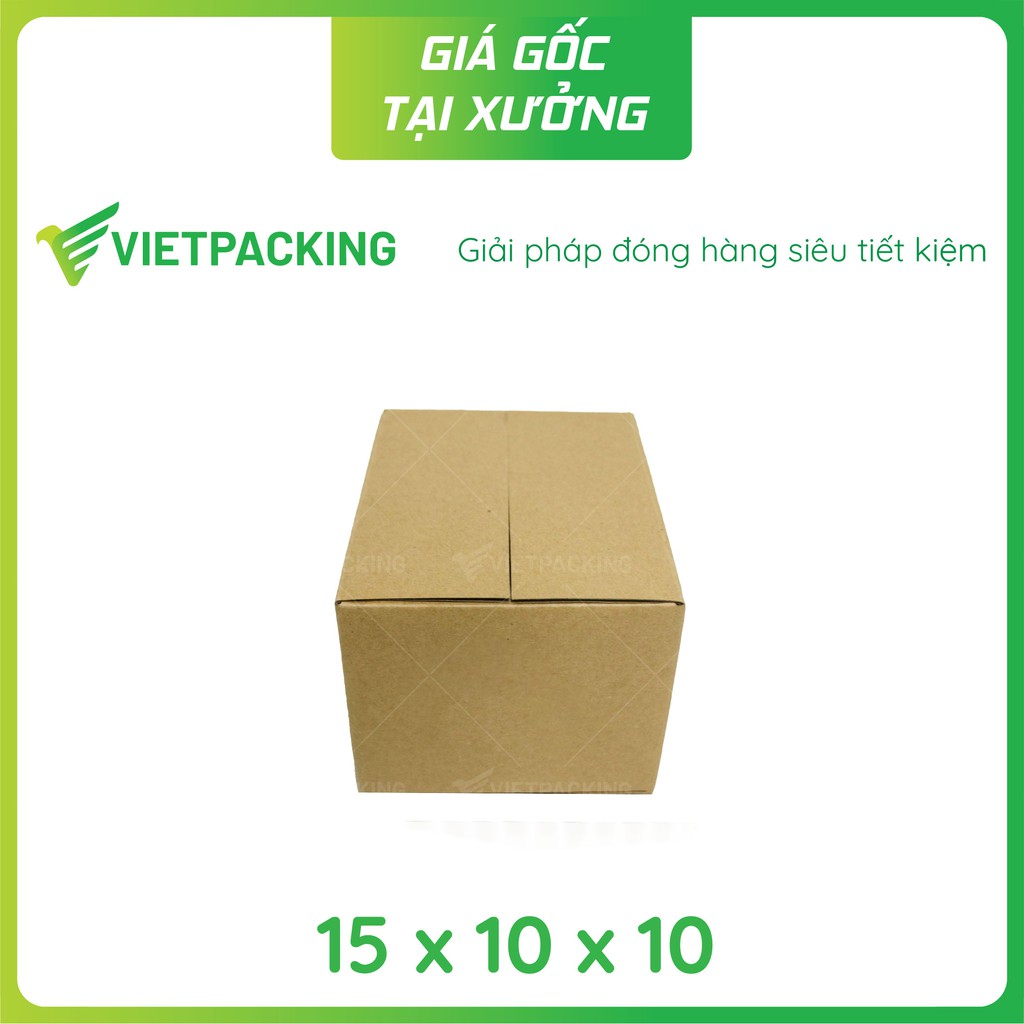 15x10x10 - 50 hộp carton đóng gói giao hàng V067