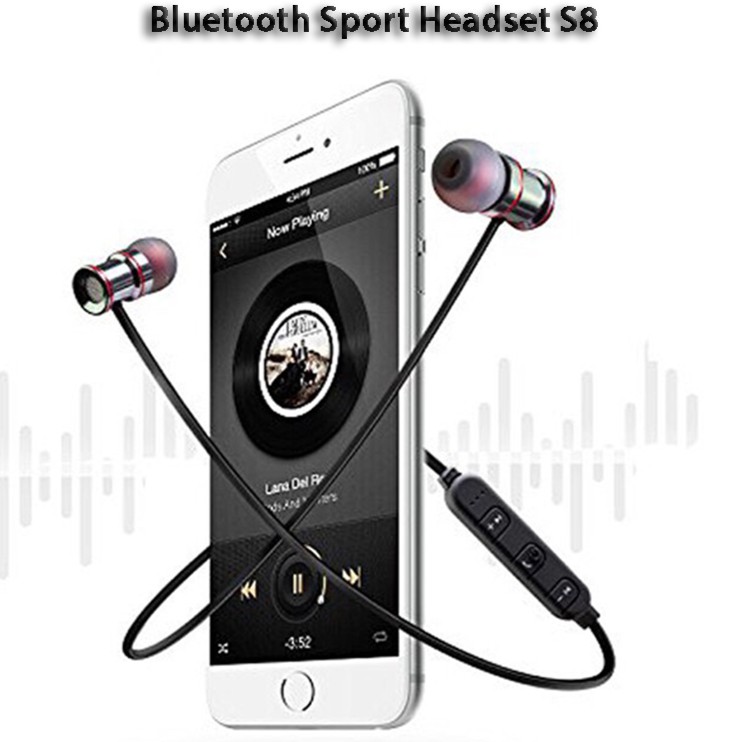 Tai nghe Bluetooth Sport S8 – Tai nghe thể thao