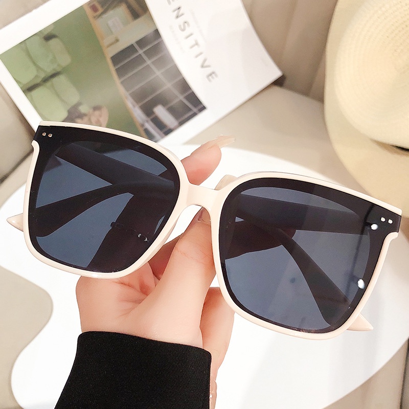 Kính Mát Gọng Vuông Chống Nắng Phong Cách Hàn Quốc Thời Trang Mới Cho Nữ