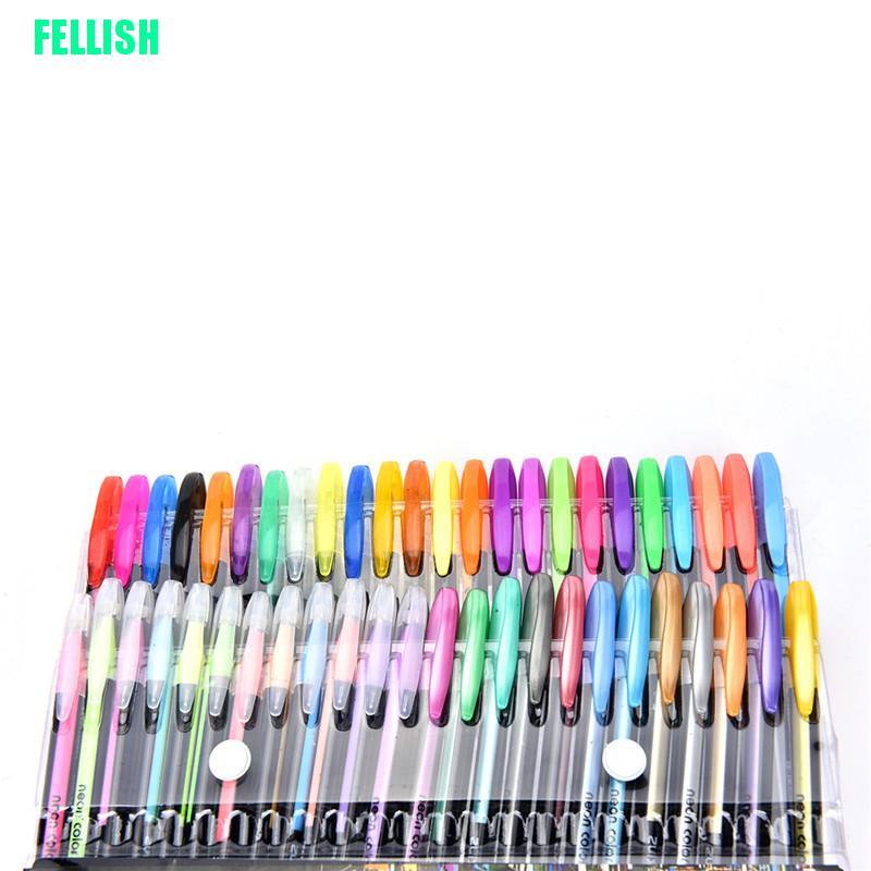 Set 48 Ruột Bút Mực Dạ Quang Nhiều Màu Sắc Tiện Dụng