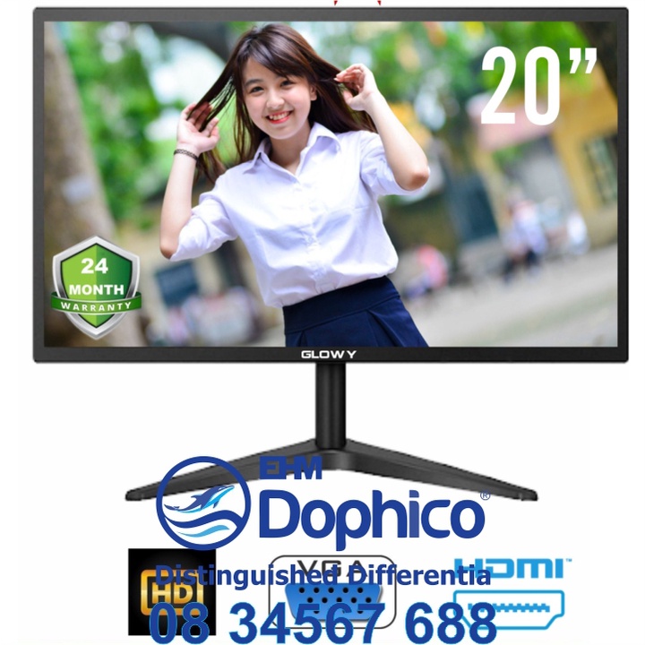 Màn hình LED Full HD 1920 x 1080P – Chính hãng Gloway – Bảo hành 24 tháng – Full size 17” | 19” | 20” | 22” | 24” | 27” | BigBuy360 - bigbuy360.vn