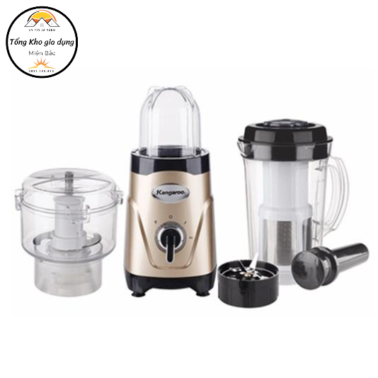 Máy xay sinh tố 3 cối đa năng Kangaroo KG3B6M