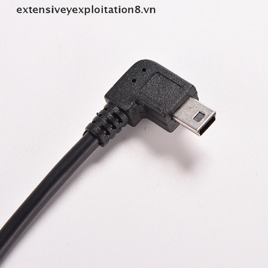 Cáp Chuyển Đổi USB 2.0 A Right Male Sang Mini B 5P Right Angle Male