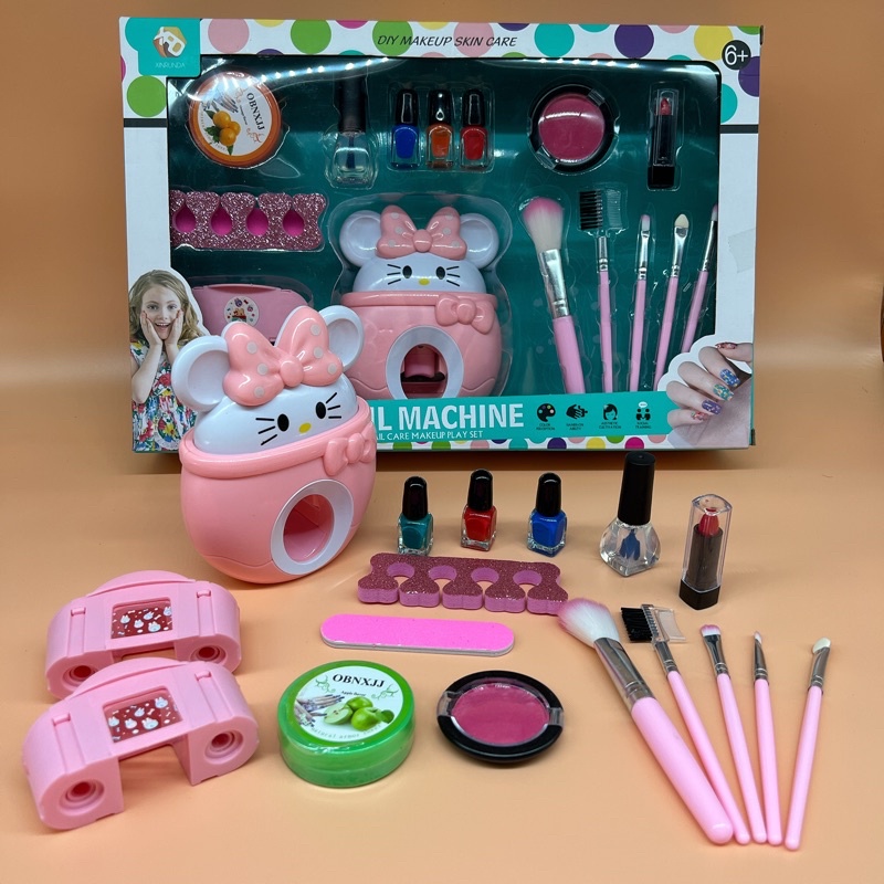 Đồ chơi tập sơn móng tay in sticker hoạ tiết cho bé