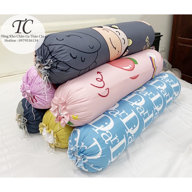 Vỏ Gối Ôm Cotton Poly Siêu Dễ Thương- Đẹp- Rẻ- Mẫu Mã Đa Dạng