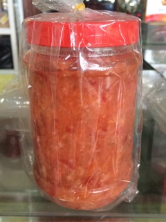 tôm chua huế thông hương