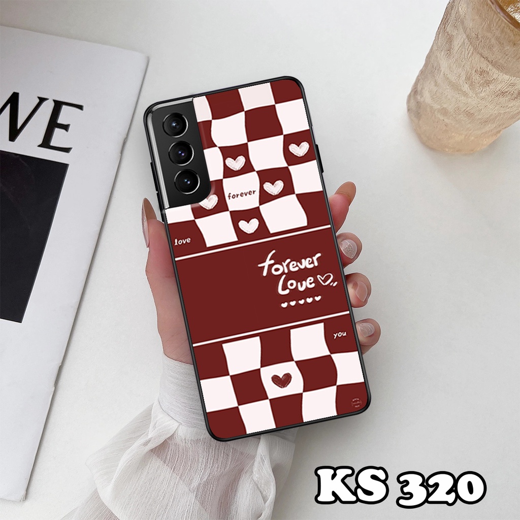 Ốp lưng Samsung S21 - S21 Plus - S21 Ultra - S21 FE - Ốp Samsung in hình họa tiết caro - Chất liệu TPU siêu bền