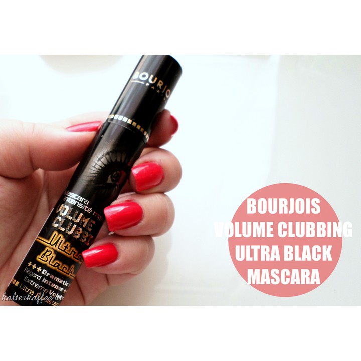 Chuốt mi Bourjois Volume Clubbing Black Mascara - Ultra Black