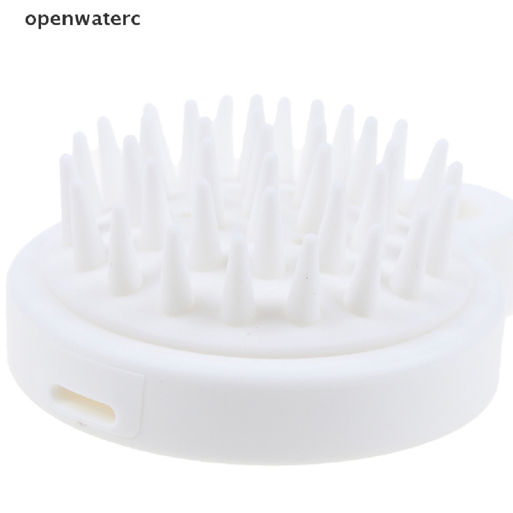 [Hàng mới về] Bàn chải tắm dùng mát xa da đầu cơ thể bằng silicon tiện dụng