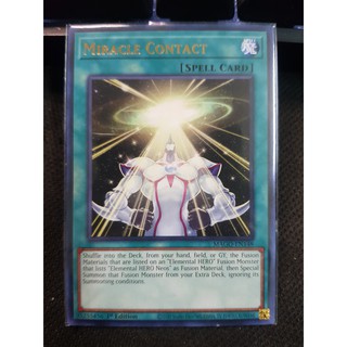 [Yugi-Yudai Shop] Thẻ bài Miracle Contact Rare MAGO-EN148