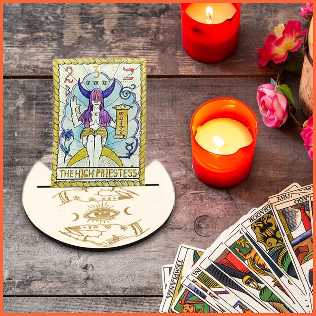 Khay Đựng Bài Tarot Hình Mặt Trăng / Chữ Nhật Tiện Dụng