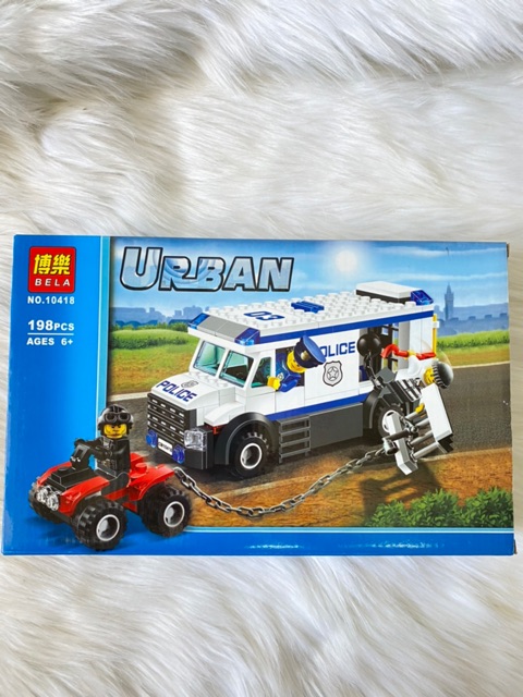 Lego urban 10418 - police bắt cướp