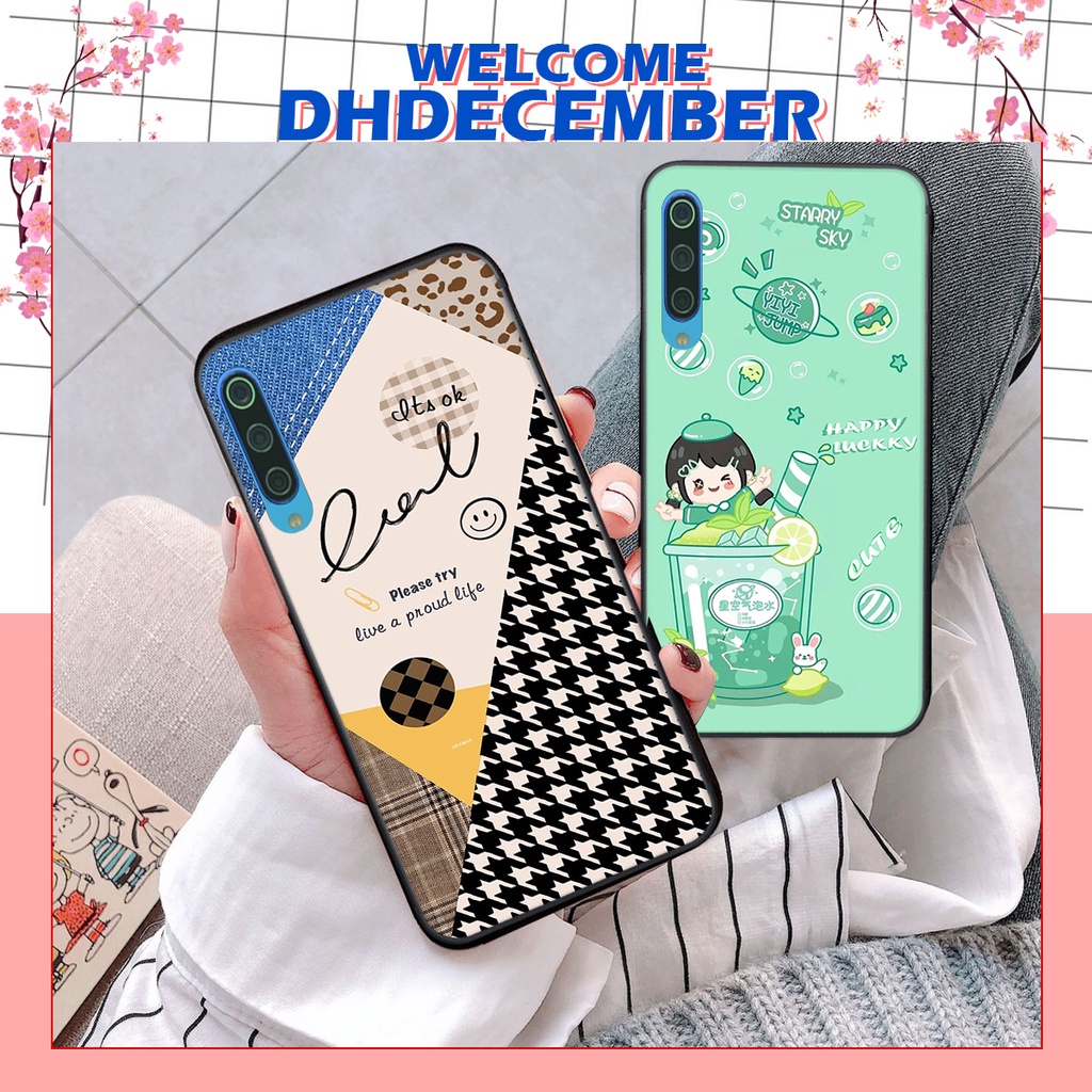 Ốp lưng Xiaomi MI 9 / MI 9 SE in hình nice ,good luck happy ốp xinh viền dẻo đẹp chất
