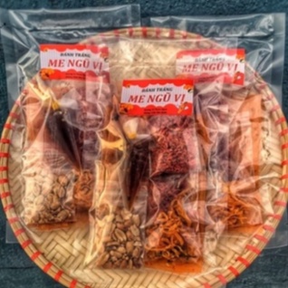 Bánh Tráng Me Lục Vị PIKA SNACKS cuộn cùng tôm hành lạc kèm sốt me chua ngọt _Đồ Ăn Vặt Hà Nội_BTSMELUCVI