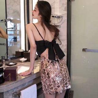 Áo thắt nơ sau ulzzang
