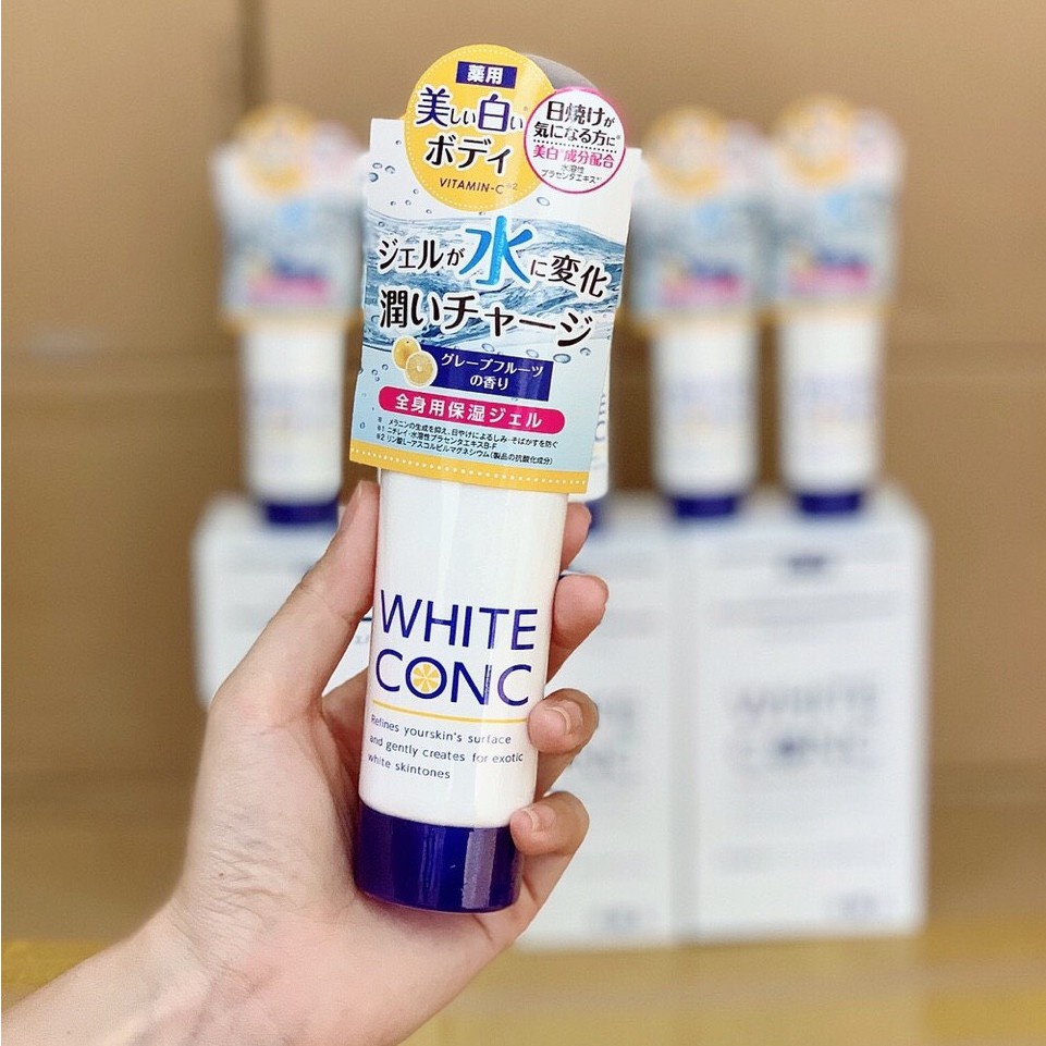 Kem Dưỡng Thể Trắng Da Ban Đêm White Conc Watery Cream 90g Nhật Bản