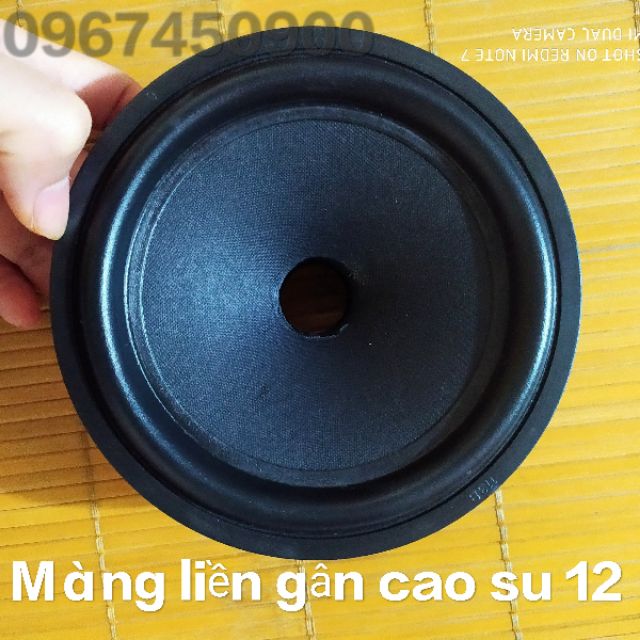 1 chiếc màng loa 12 cm tùy chọn đen hoặc trắng
