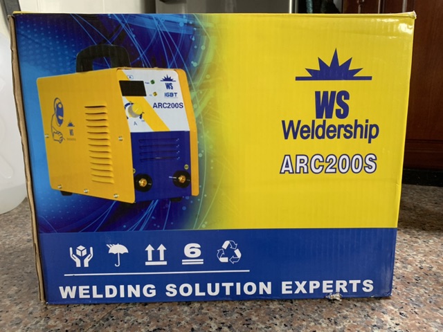 Máy hàn que điện tử mini Nhật Bản Weldership ARC 200S đũa 2.5mm 2.6mm 3.2mm