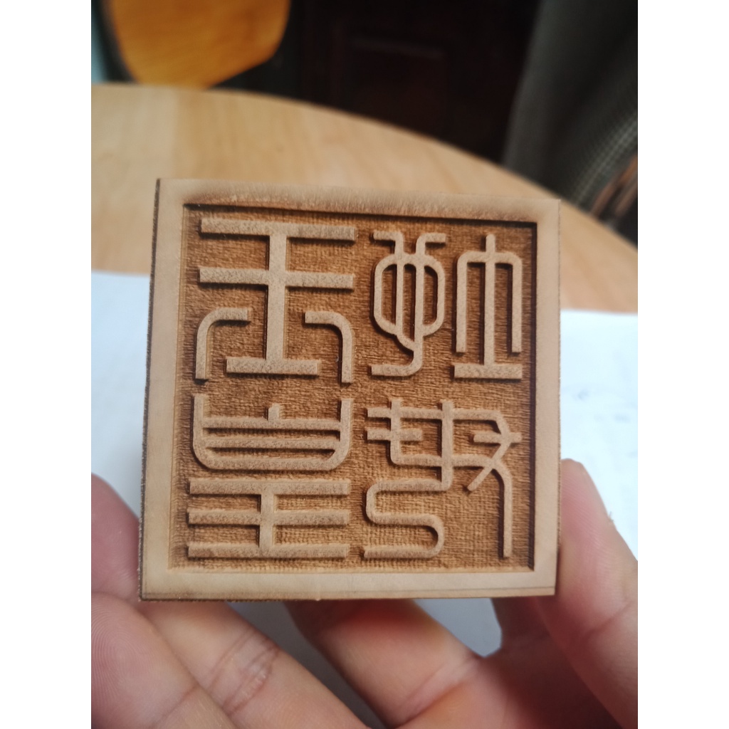 Địa mẫu ấn, con dấu địa mẫu ấn gỗ bền đẹp sắc nét