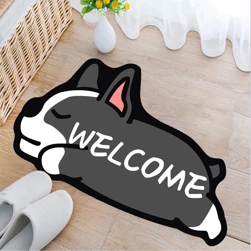 THẢM CHÙI CHÂN 3D HOẠT HÌNH CAO CẤP KÍCH THƯỚC 40*60CM