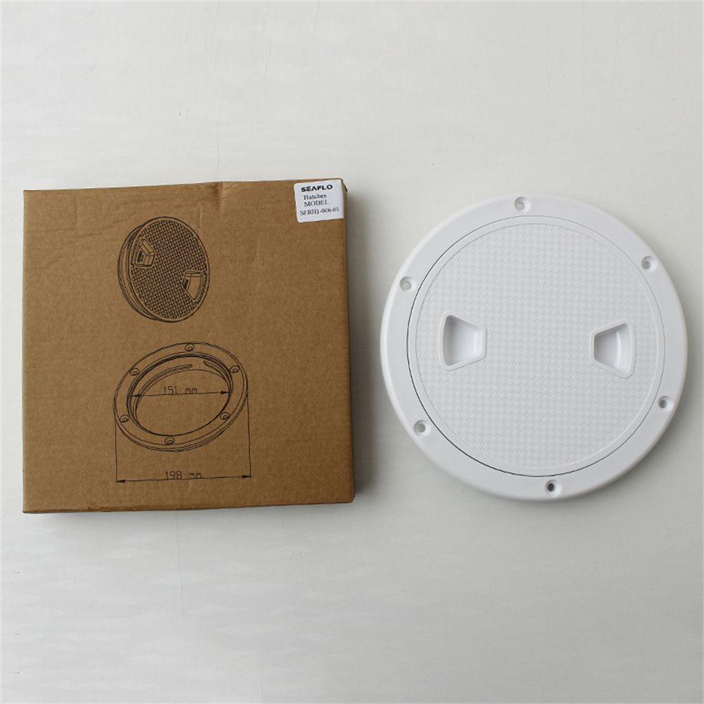 JONYE Vỏ Bọc Bảng Điều Khiển Hình Tròn 8 Inch Màu Trắng