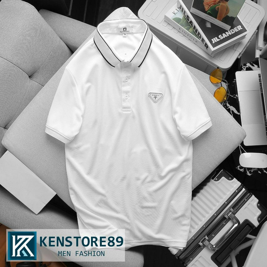Áo thun nam có cổ polo PRS LOGO cao cấp KENSTORE89 ATP180