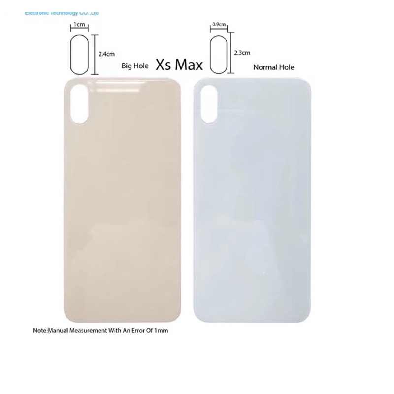 Kính Lưng / Nắp Lưng thay thế iphone X / Xs / Xs max Zin Đẹp Khít 99% Không Tháo Máy