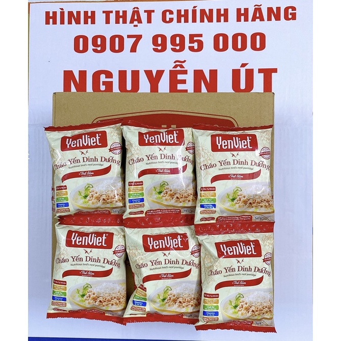 Cháo yến việt thịt bằm 30 gói x 50g