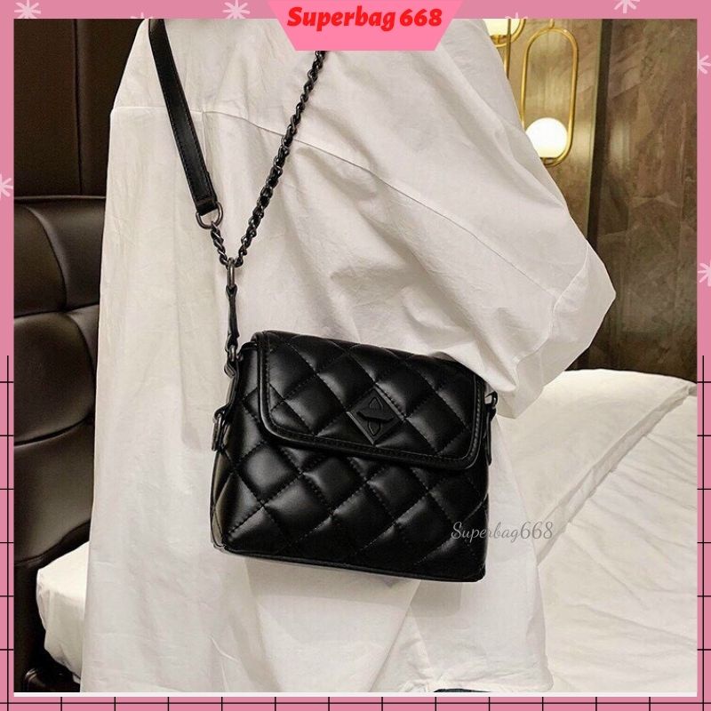 Túi Đeo Chéo Nữ Cực Chất Da Cao Cấp Phong Cách Hàn Quốc Thời Trang Sinh Viên Superbag668 417