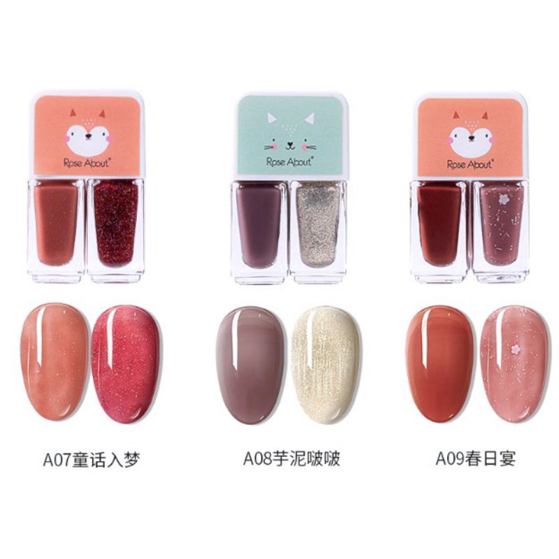 set 2 chai sơn cặp , sơn thường nhanh khô , sơn không hơ máy