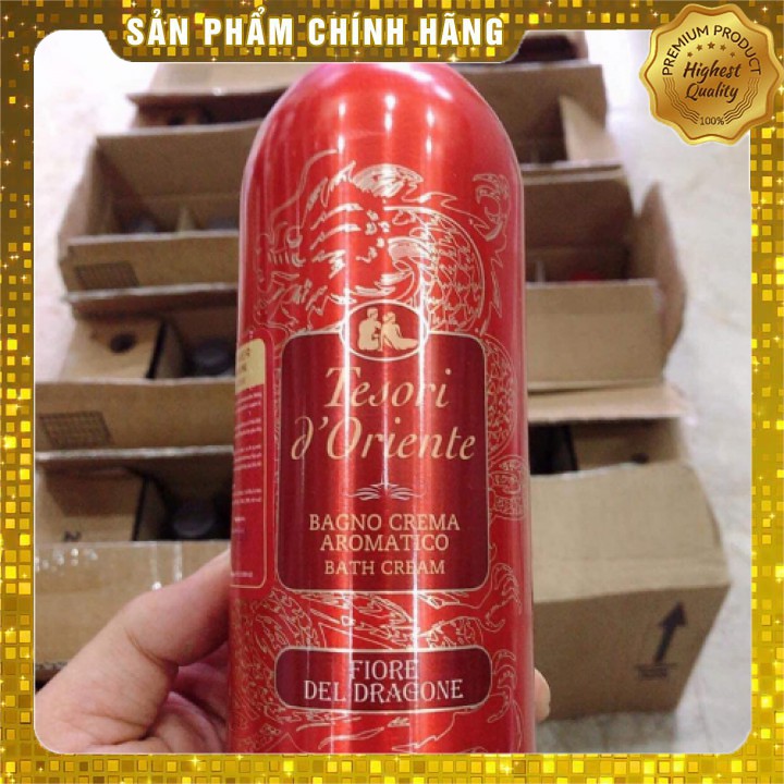 Sữa Tắm Ý Hương Nước Hoa Tesori D’Oriente Cao cấp Italia / Chai 500ml [CHÍNH HÃNG 100%]