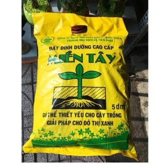Đất Sạch miền tây 5dm3 Cao Cấp Giàu Dinh Dưỡng- Đất Sạch Trồng Cây- Đất Trồng Cây Đã Xử Lý- Đất Xử Lý- Đất Tốt Sạch