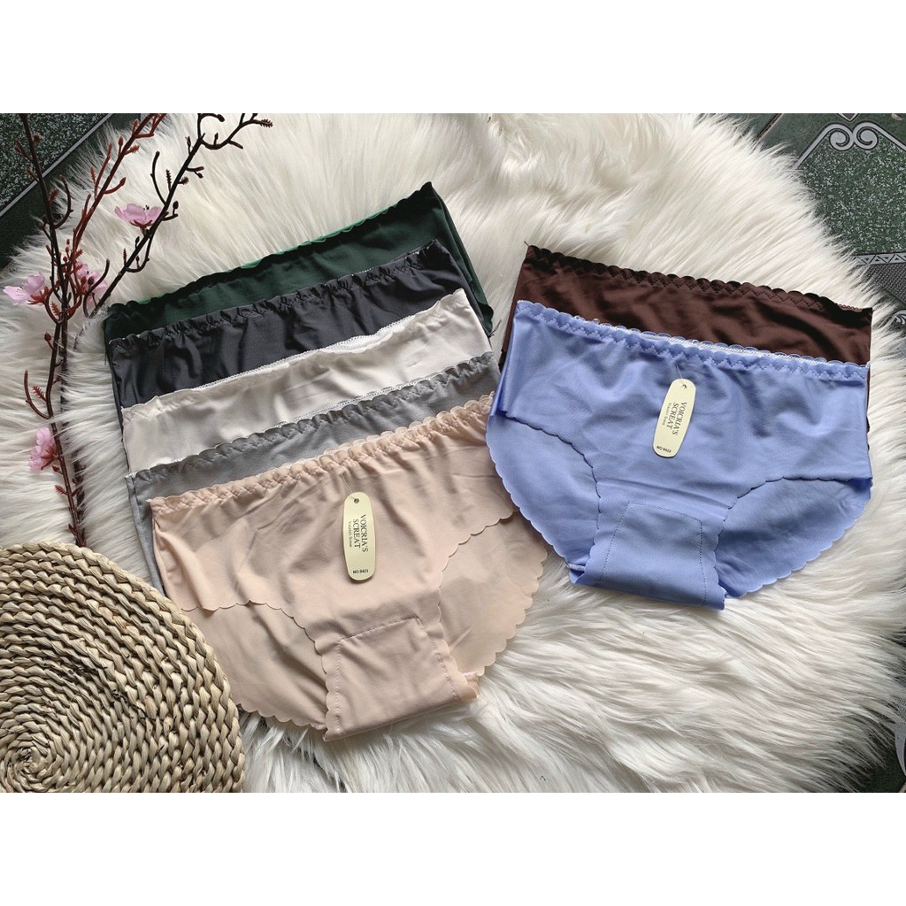 Quần lót nữ viền sóng 💗FREESHIP💗Quần lót nữ viền sóng kháng khuẩn cao cấp
