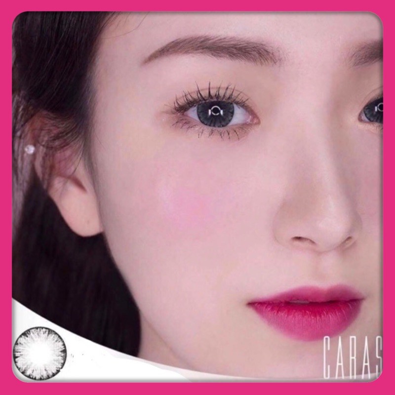 giá 1 cặp lens cận xám tây có LỆCH ĐỘ sẵn 0-6 độ kính áp tròng cận màu xám kính giãn tròng Hàn Quốc L2-006 gray