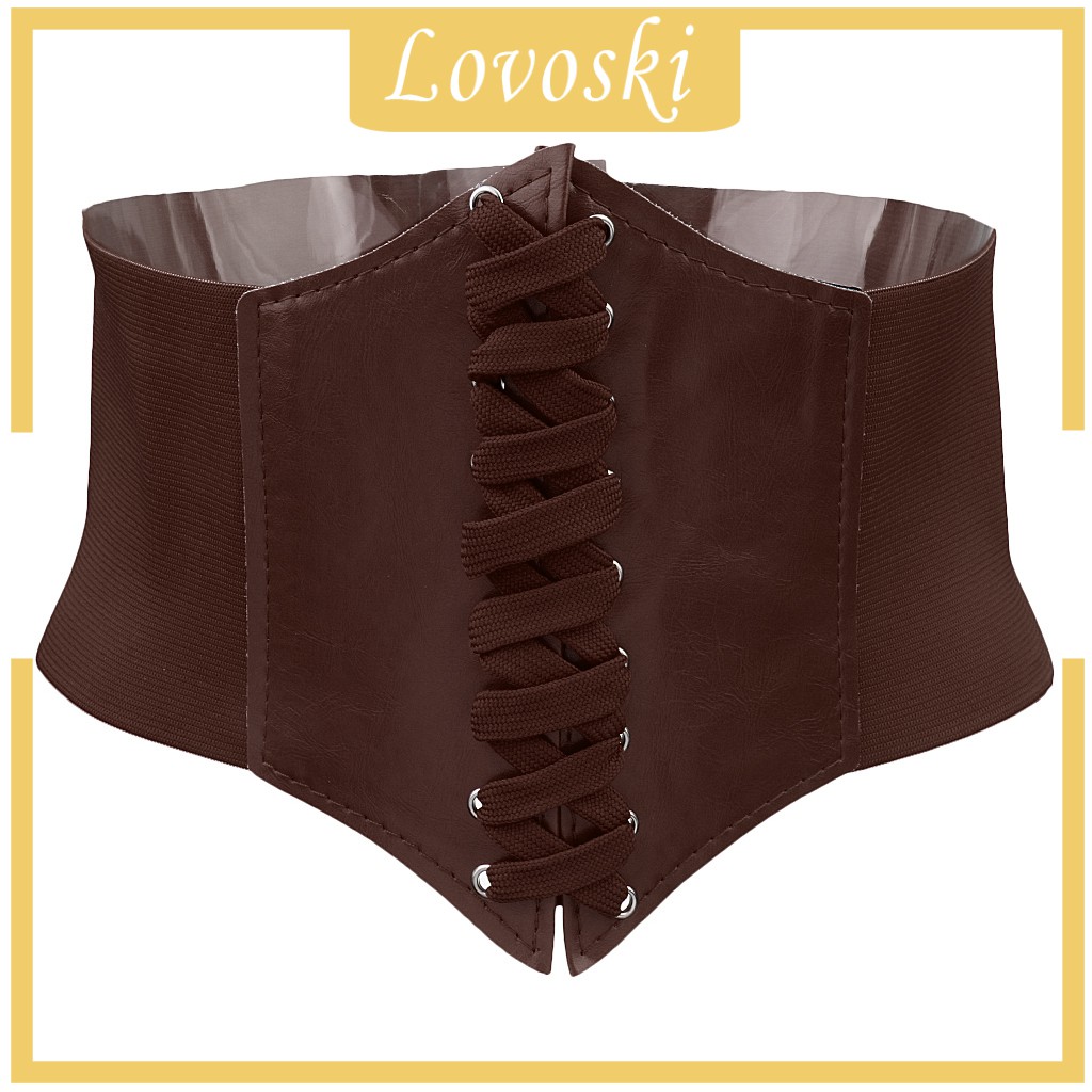 Đai Nịt Bụng Bản Rộng Co Giãn Màu Đen Thời Trang Cho Nữ