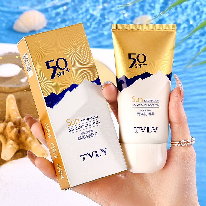 Kem Chống Nắng SPF50 + Bảo Vệ Khỏi Tia UV Và Nước Giúp Làm Trắng Da Dành Cho Học Sinh