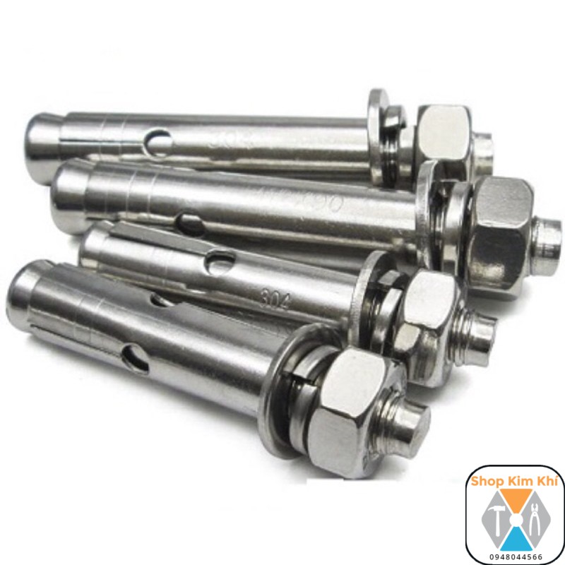 Bulong nở inox, tắc kê nở inox , nở inox đủ số