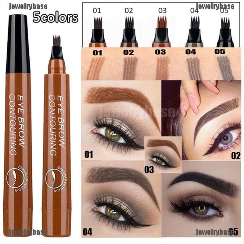 (hàng Mới Về) Bút Kẻ Lông Mày Dạng Lỏng Chống Thấm Nước Thiết Kế Đầu Nĩa Tiện Dụng | BigBuy360 - bigbuy360.vn