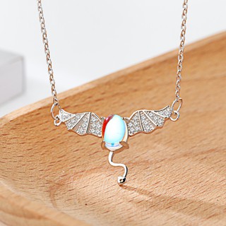 Dây Chuyền Nữ Mặt Tiểu Quỷ Nhỏ Phản Xạ Nhiều Màu Lấp Lánh Ulzzang Thời Trang Hàn Quốc DC20 Dorami