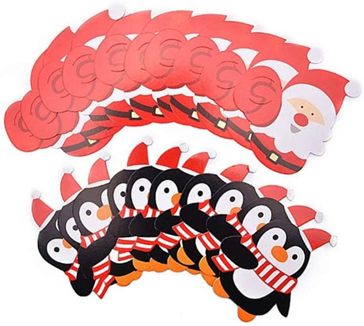 25 Giấy Trang Trí Kẹo Mút Giáng Sinh