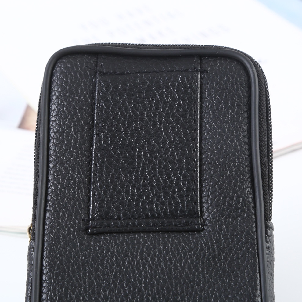 Túi Da Pu Đeo Hông Đựng Điện Thoại 7 Inch Đa Năng