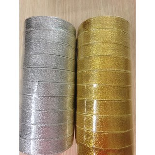 Dây Ruy Băng kim tuyến 2cm trang trí bánh kem