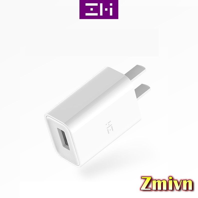 [Tự chỉnh dòng] Củ Sạc Nhanh Xiaomi - ZMi 5V 2A AP611 (Chuẩn 3C)