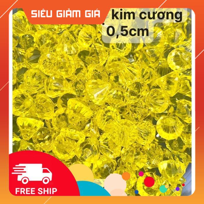 Nhuỵ hình kim cương, loại 0,5cm nhiều màu(vật liệu làm hoa) Handmade