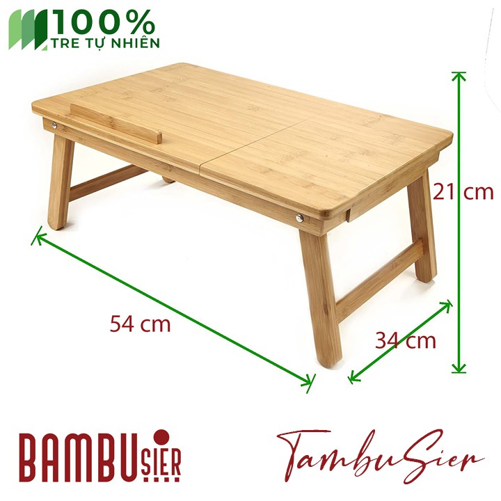 [BAMBOO] Bàn laptop đa năng 100% tre tự nhiên – Bàn laptop gấp gọn cao cấp xuất khẩu [TABLIX-01] | BigBuy360 - bigbuy360.vn