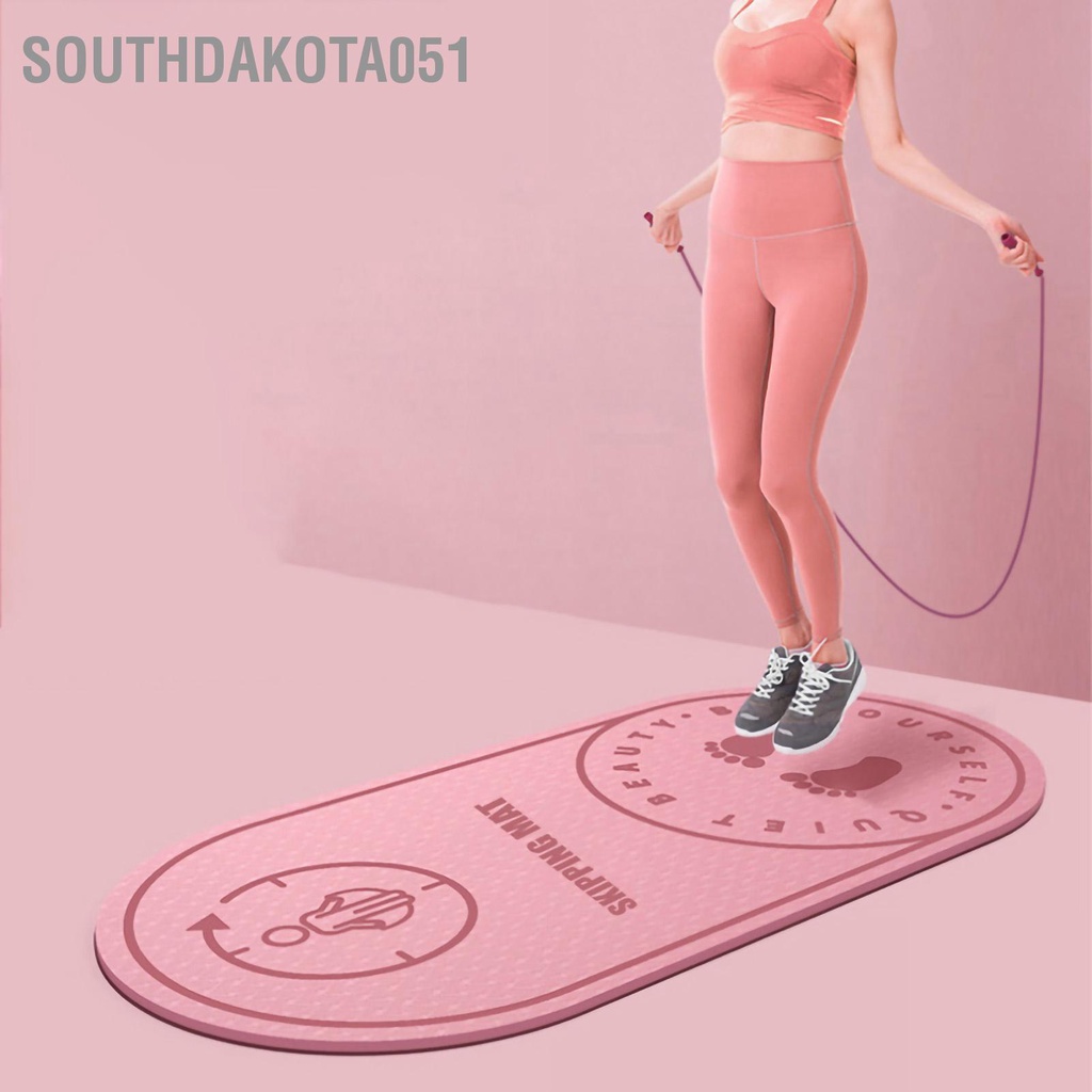 [Hàng Sẵn] Thảm nhảy dây TPE thảm tập thể thao giảm sốc, cách âm tập thể dục trong nhà【Southdakota051】