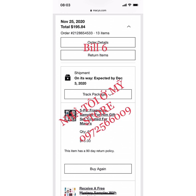 SET NƯỚC HOA MINI NAM 3-15ml (có bill Us- Auth) | BigBuy360 - bigbuy360.vn